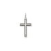 14K White Gold Laser Designed Cross Pendant 22mm length - (A97-712) 14K White Gold Laser Designed Cross Pendant 22mm length - (A97-712)