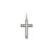 14K White Gold Laser Designed Cross Pendant 22mm length - (A97-712) 14K White Gold Laser Designed Cross Pendant 22mm length - (A97-712)
