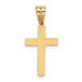 14K Yellow Gold Laser Designed Cross 21mm length - (B11-487) 14K Yellow Gold Laser Designed Cross 21mm length - (B11-487)