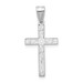 14K White Cross Charm 25mm length - (B11-528) 14K White Cross Charm 25mm length - (B11-528)