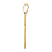 14K Yellow Gold Cross Pendant 25mm length - (B14-302) 14K Yellow Gold Cross Pendant 25mm length - (B14-302)