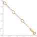 14K Yellow Gold Oval Shapes Anklet - Length 10'' inches - (C64-239) 14K Yellow Gold Oval Shapes Anklet - Length 10'' inches - (C64-239)