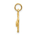 14K Yellow Gold Yellow Gold Diamond-cut Horse Head In Horseshoe Charm - (A83-751) 14K Yellow Gold Yellow Gold Diamond-cut Horse Head In Horseshoe Charm - (A83-751)