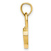 14K Yellow Gold Heart Lock Pendant - (A84-476) 14K Yellow Gold Heart Lock Pendant - (A84-476)