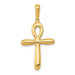 14K Yellow Gold Ankh Cross Pendant - (A84-679) 14K Yellow Gold Ankh Cross Pendant - (A84-679)