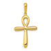 14K Yellow Gold Ankh Cross Pendant - (A84-679) 14K Yellow Gold Ankh Cross Pendant - (A84-679)