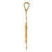 14K Yellow Gold Polished Satin and Diamond-cut Crucifix Pendant 37mm length - (A85-758) 14K Yellow Gold Polished Satin and Diamond-cut Crucifix Pendant 37mm length - (A85-758)