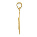 14K Yellow Gold Two-tone & Diamond-cut Corpus Oval Pendant - (A85-937) 14K Yellow Gold Two-tone & Diamond-cut Corpus Oval Pendant - (A85-937)