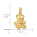 14K Yellow Gold 2-D Teddy Bear Pendant - (A86-938) 14K Yellow Gold 2-D Teddy Bear Pendant - (A86-938)