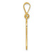 14K Yellow Gold Awareness Pendant - (A87-276)