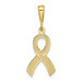 14K Yellow Gold Awareness Pendant - (A87-276)