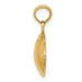 14K Yellow Gold Football Charm - (A87-487)