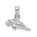 14K White Gold 3-D Polished Mini Manatee Charm Pendant - (A92-651) 14K White Gold 3-D Polished Mini Manatee Charm Pendant - (A92-651)