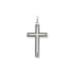 14K White Gold Laser Designed Cross Pendant 26mm length - (A97-719) 14K White Gold Laser Designed Cross Pendant 26mm length - (A97-719)
