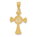 14K Yellow Gold Celtic Cross Pendant 33mm length - (A83-103) 14K Yellow Gold Celtic Cross Pendant 33mm length - (A83-103)