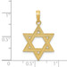 14K Yellow Gold Star of David Pendant 26mm length - (A83-627) 14K Yellow Gold Star of David Pendant 26mm length - (A83-627)