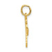 14K Yellow Gold Hockey Goalie Charm - (A83-802) 14K Yellow Gold Hockey Goalie Charm - (A83-802)