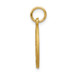 14K Yellow Gold #16 In A Circle Pendant - (A83-905)