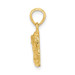 14K Yellow Gold Girl Head Charm Pendant - (A89-576) 14K Yellow Gold Girl Head Charm Pendant - (A89-576)