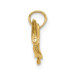 14K Yellow Gold Textured & 2-D Marlin Fish Charm Pendant - (A91-986) 14K Yellow Gold Textured & 2-D Marlin Fish Charm Pendant - (A91-986)