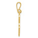 14K Yellow Gold Treble Clef Charm Pendant - (A98-545) 14K Yellow Gold Treble Clef Charm Pendant - (A98-545)