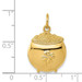 14K Yellow Gold Pot of Gold Charm - (A84-421) 14K Yellow Gold Pot of Gold Charm - (A84-421)