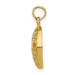 14K Yellow Gold Polished Globe Pendant - (A84-441) 14K Yellow Gold Polished Globe Pendant - (A84-441)