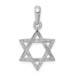 14K White Gold Star of David Pendant 15mm width - (A84-692) 14K White Gold Star of David Pendant 15mm width - (A84-692)