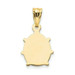 14K Yellow Gold Enameled Ladybug Charm - (A84-751) 14K Yellow Gold Enameled Ladybug Charm - (A84-751)