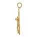 10K Yellow Gold Polished and Textured Crucifix Pendant - (A88-216) 10K Yellow Gold Polished and Textured Crucifix Pendant - (A88-216)