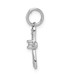 14K White Gold Diamond Accent Cross Charm - (A97-327) 14K White Gold Diamond Accent Cross Charm - (A97-327)