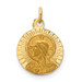 14K Yellow Gold Matka Boska Medal Charm - (B11-349) 14K Yellow Gold Matka Boska Medal Charm - (B11-349)