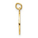 14K Yellow Gold Saint Roch Medal Charm 12mm width - (B11-392) 14K Yellow Gold Saint Roch Medal Charm 12mm width - (B11-392)