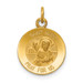 14K Yellow Gold Saint Mark Medal Charm 12mm width - (B11-464) 14K Yellow Gold Saint Mark Medal Charm 12mm width - (B11-464)