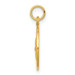14K Yellow Gold Saint Patrick Medal Charm 12mm width - (B11-538) 14K Yellow Gold Saint Patrick Medal Charm 12mm width - (B11-538)