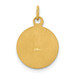 14K Yellow Gold Saint Patrick Medal Charm 12mm width - (B11-538) 14K Yellow Gold Saint Patrick Medal Charm 12mm width - (B11-538)