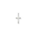 14K White Cross Charm 25mm length - (B11-559) 14K White Cross Charm 25mm length - (B11-559)