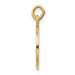 14K Yellow Gold Our Lady of Cuba Medal Charm 12mm width - (B11-567) 14K Yellow Gold Our Lady of Cuba Medal Charm 12mm width - (B11-567)