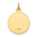 14K Yellow Gold Our Lady of Cuba Medal Charm 12mm width - (B11-567) 14K Yellow Gold Our Lady of Cuba Medal Charm 12mm width - (B11-567)