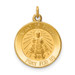 14K Yellow Gold Infant of Prague Medal Charm - (B11-605) 14K Yellow Gold Infant of Prague Medal Charm - (B11-605)
