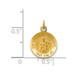 14K Yellow Gold Our Lady of Mt. Carmel Medal Charm 12mm width - (B11-659) 14K Yellow Gold Our Lady of Mt. Carmel Medal Charm 12mm width - (B11-659)
