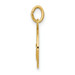 14K Yellow Gold Guardian Angel Medal Charm - (B11-661) 14K Yellow Gold Guardian Angel Medal Charm - (B11-661)