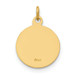 14K Yellow Gold Guardian Angel Medal Charm - (B11-661) 14K Yellow Gold Guardian Angel Medal Charm - (B11-661)
