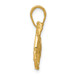 14K Yellow Gold Standing Horse Pendant - (A83-240) 14K Yellow Gold Standing Horse Pendant - (A83-240)