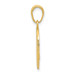 14K Yellow Gold Police Officer Badge Pendant - (A84-468) 14K Yellow Gold Police Officer Badge Pendant - (A84-468)
