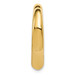 14K Yellow Gold Heart Hollow Pendant Slide - (A85-472) 14K Yellow Gold Heart Hollow Pendant Slide - (A85-472)