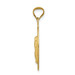 14K Yellow Gold Two-tone & Diamond-cut Lady of Guadalupe Oval Pendant - (A85-719) 14K Yellow Gold Two-tone & Diamond-cut Lady of Guadalupe Oval Pendant - (A85-719)