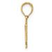 14K Yellow Gold Graduation Charm - (A86-601) 14K Yellow Gold Graduation Charm - (A86-601)