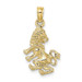 10K Yellow Gold 3-D Leo Zodiac Pendant - (A88-914) 10K Yellow Gold 3-D Leo Zodiac Pendant - (A88-914)