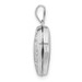 14K White Gold Heart Locket 21x15mm - (A99-845) 14K White Gold Heart Locket 21x15mm - (A99-845)